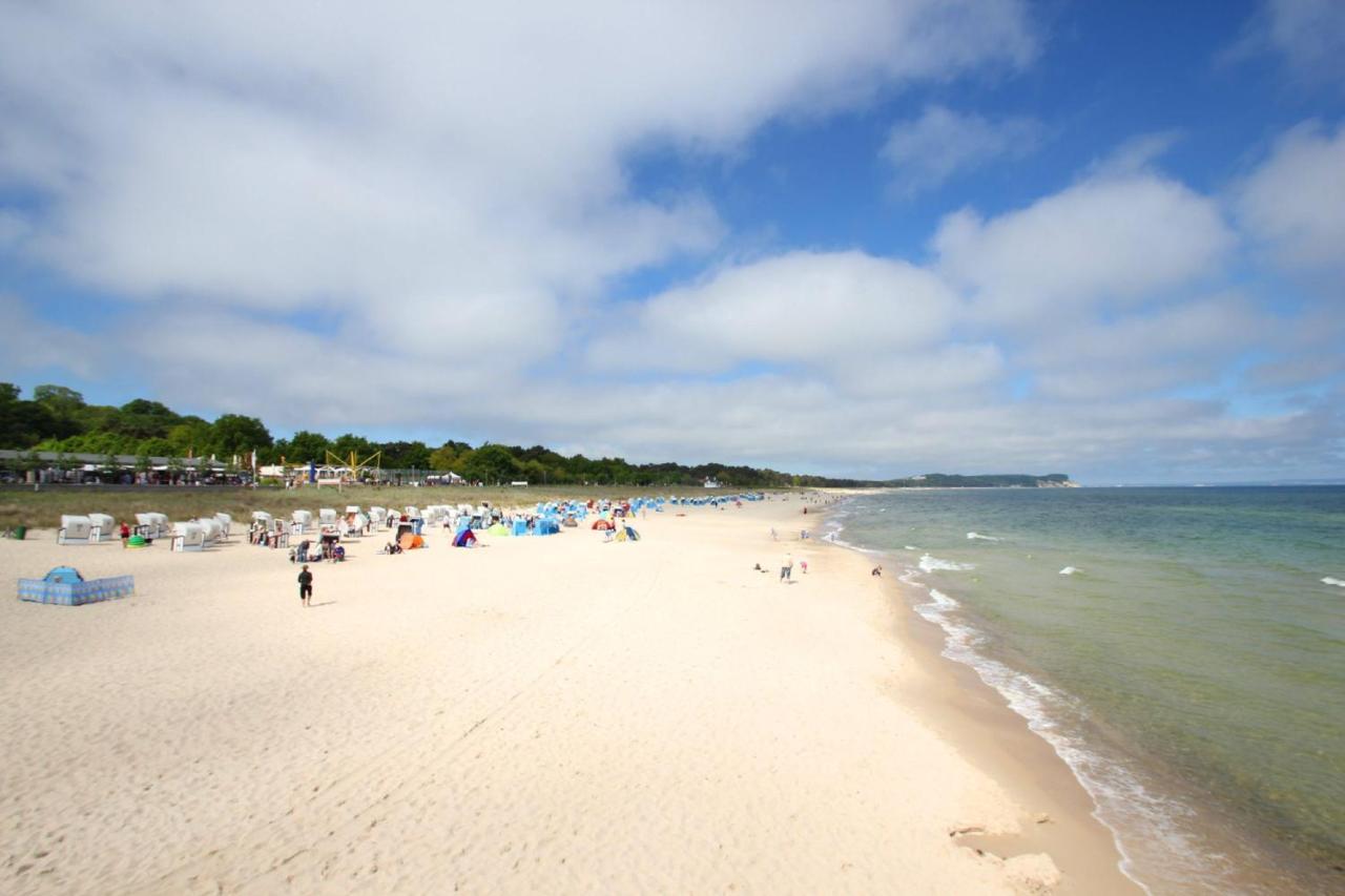 Strandnah Mit Balkon, Gratis Nutzung Vom Ahoi Erlebnisbad Und Sauna In Sellin - Strandhaus Moenchgut Fewo21 ลอบเบอ ภายนอก รูปภาพ